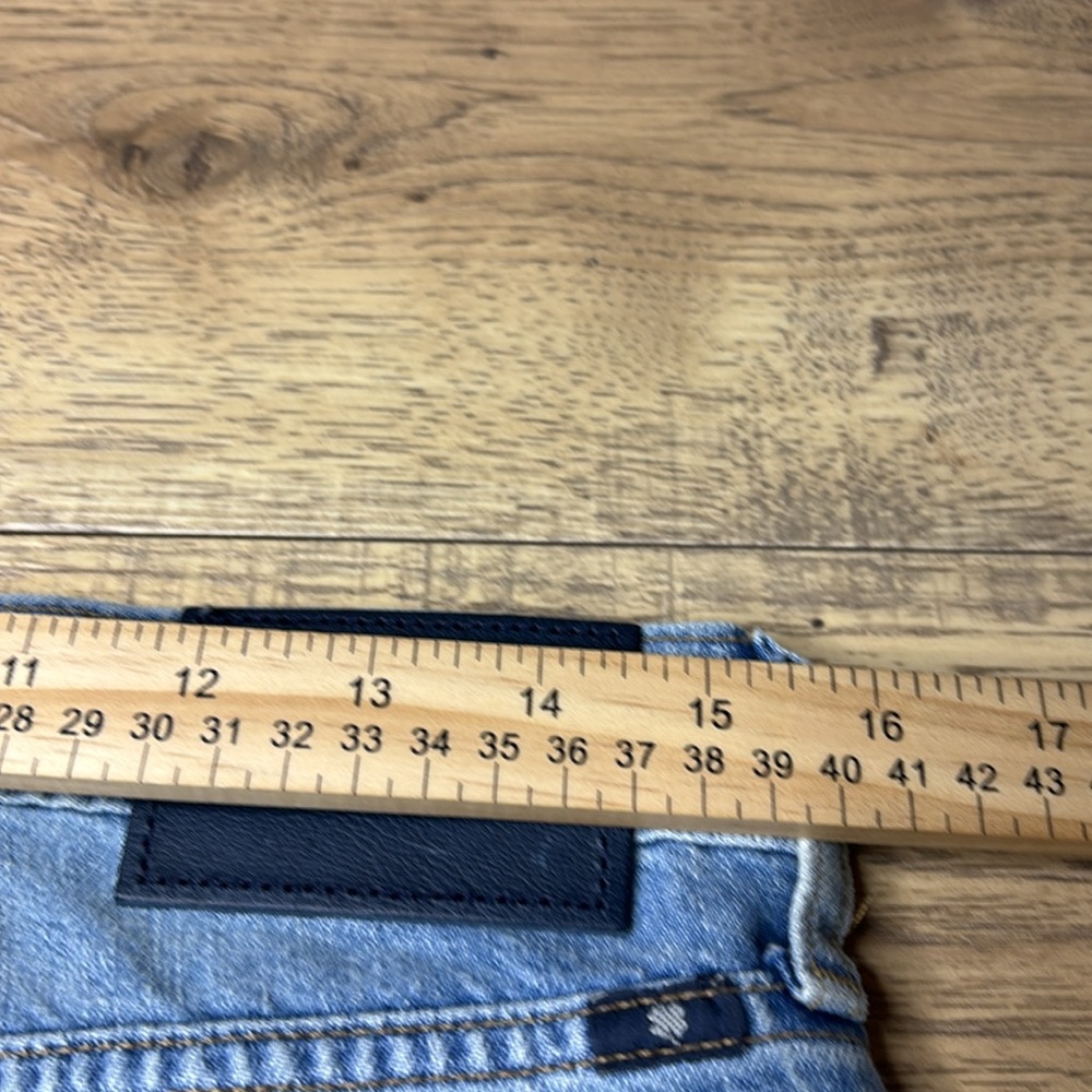 Lucky Brand Mid Rise Authentic Blue Straight Leg Jeans Classic Style Size 29 - Picture 10 of 12